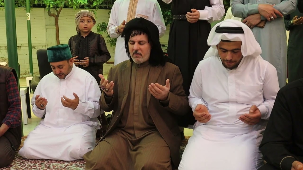 مديحة عبدالقادر يا سنادي يحضر بيوم المحان  في التكية العلية القادرية kadiri tarikatı #zikir