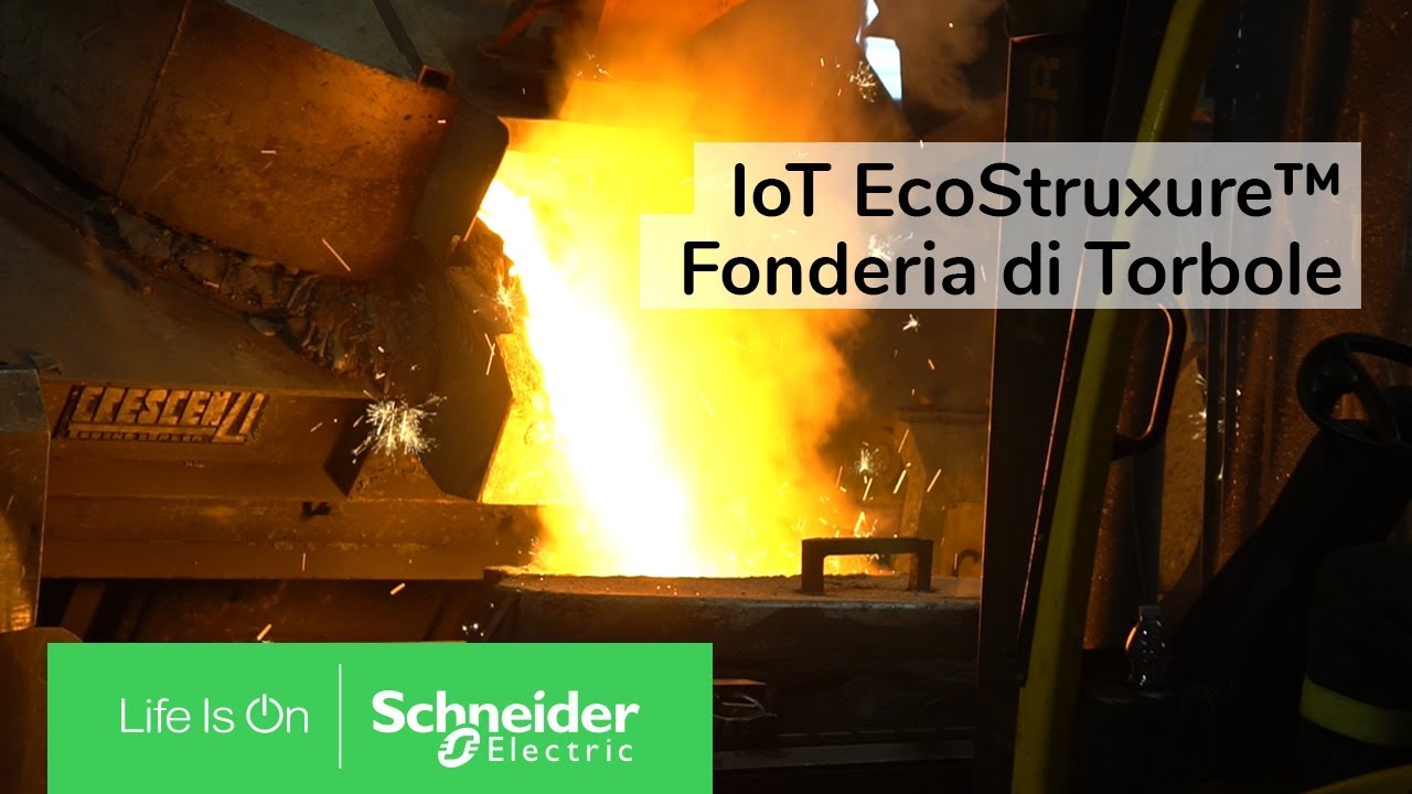 L'Efficientamento Energetico di Fonderia di Torbole con EcoStruxure di Schneider Electric Italia