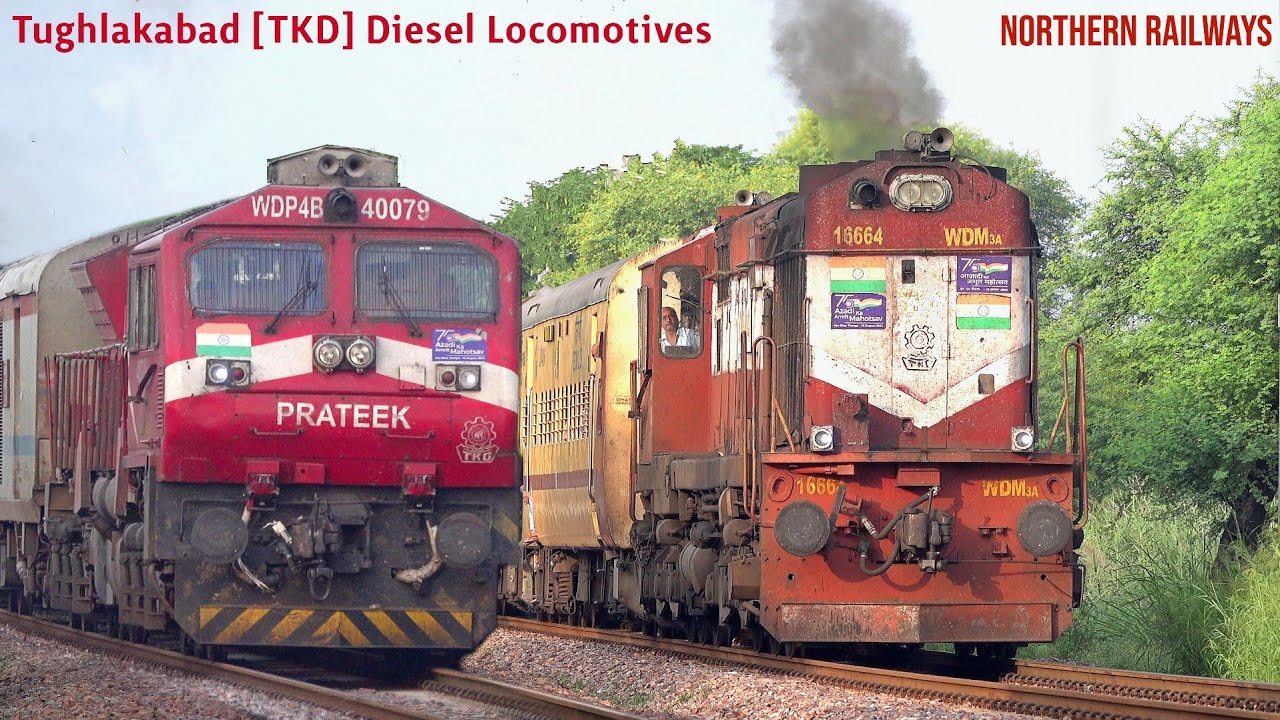 13-in-1 Hi-SPEED DIESEL ELECTRIC TRAINS| HIGH RISE PANTO IN DELHI SECTION: PART - 1| INDIAN RAILWAYS