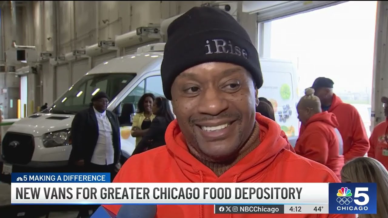 Greater Chicago Food Depository receives new vans