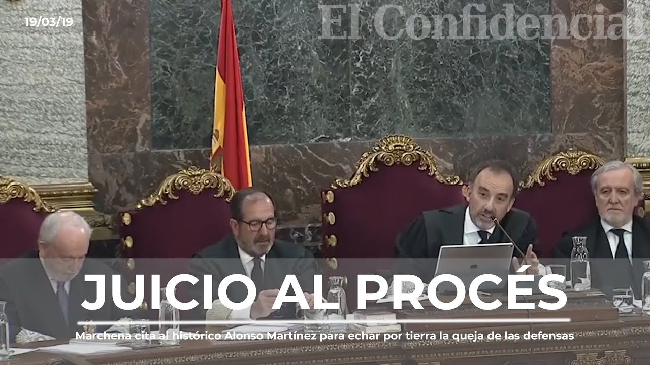 Marchena cita al histórico Alonso Martínez para echar por tierra la queja de las defensas