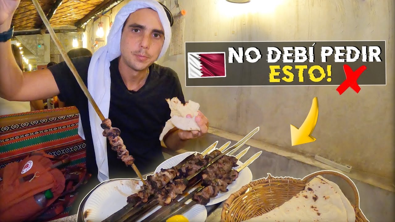 PROBANDO COMIDA típica de QATAR 🇶🇦