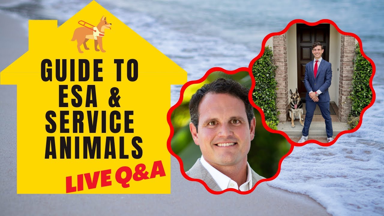 Livestream - Guide to ESA & Service Animals for Tenants/Landlords