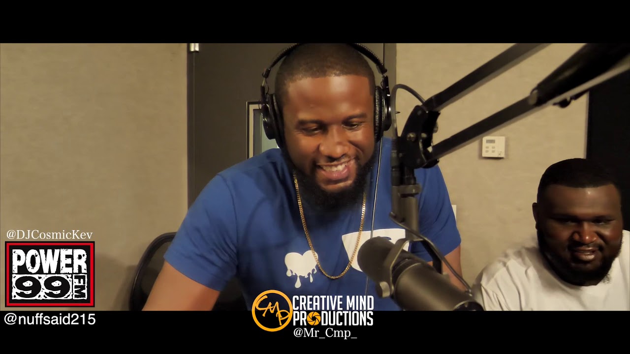 @nuffsaid215 on the Come up show with @DJCosmickev