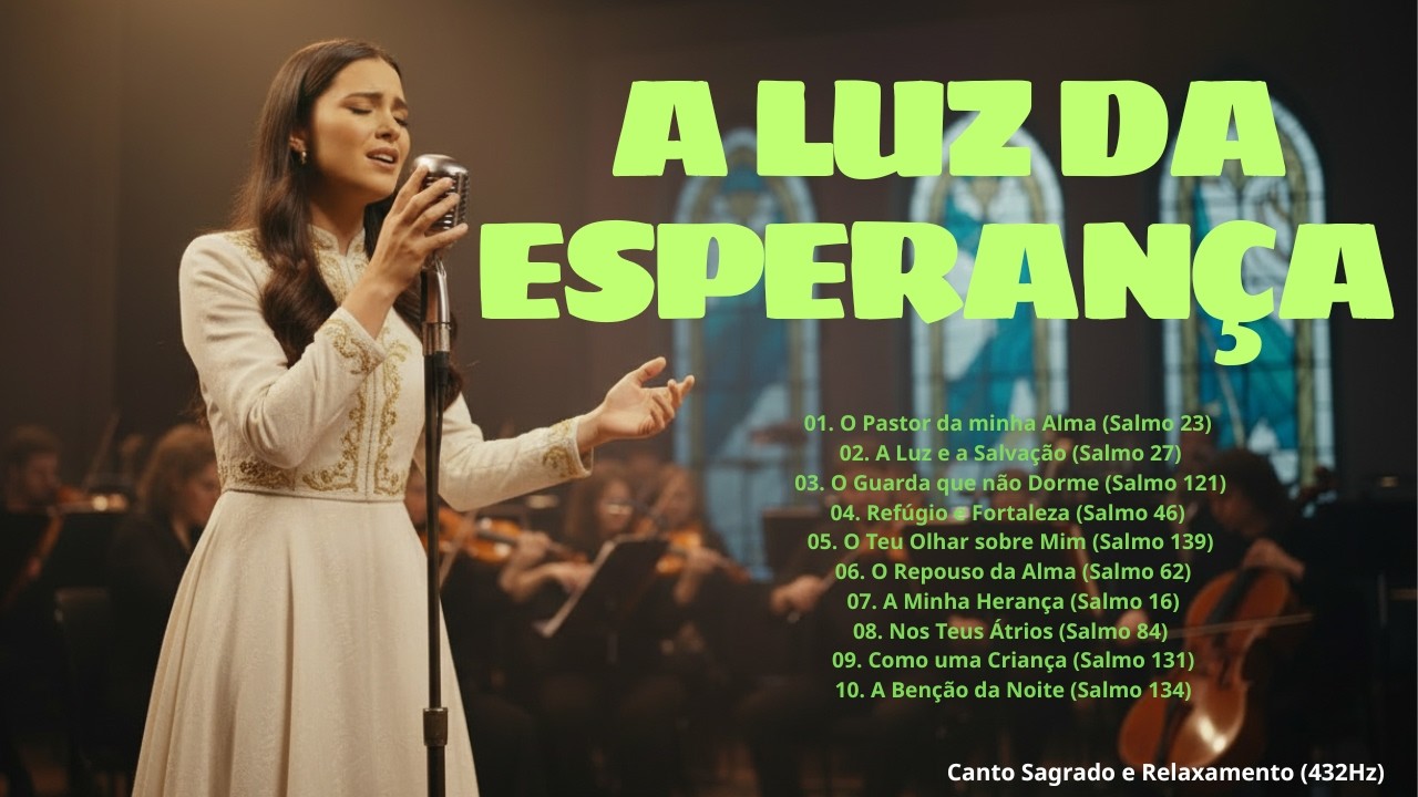 A LUZ DA ESPERANÇA: Oração e Adoração Profunda em Estilo Monástico - Voz Branca de Adoração