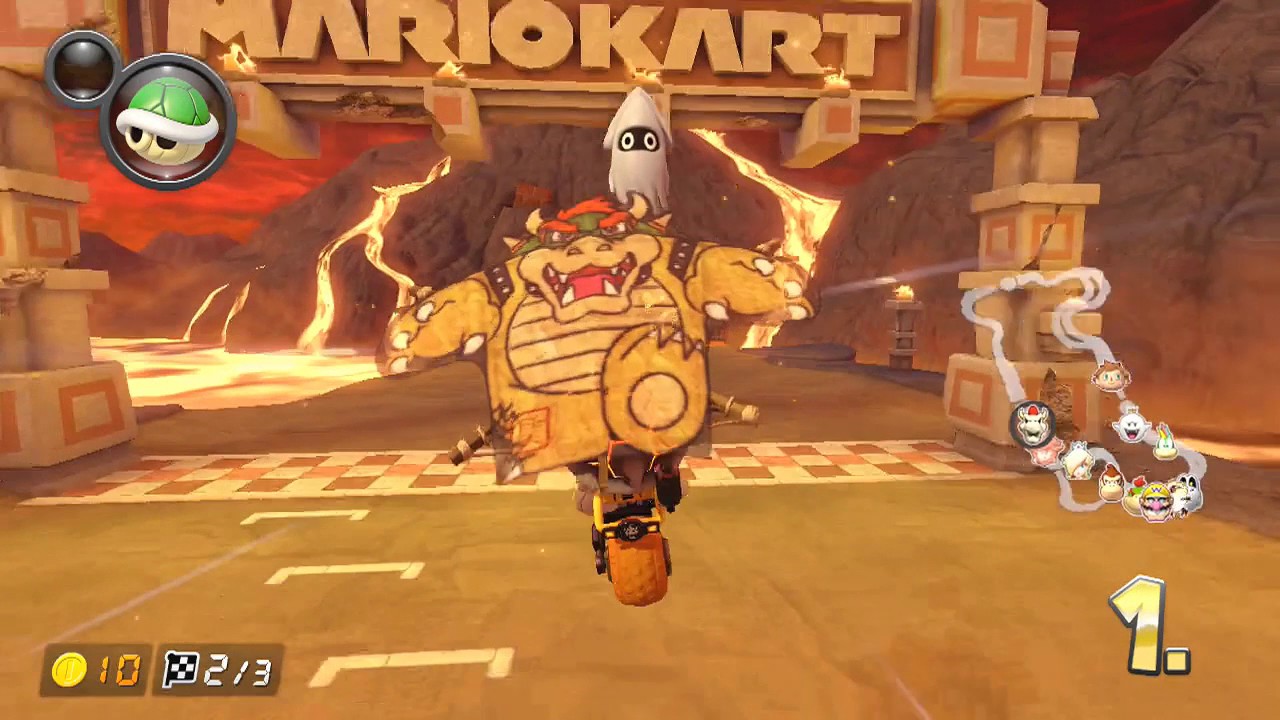 Mario Kart 8 Deluxe - Wii Vulkangrollen