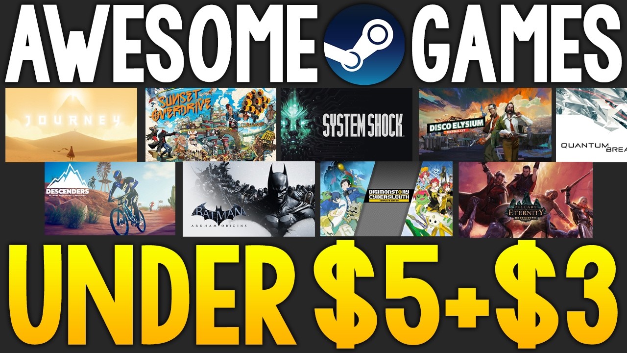 КРУТЫЕ ИГРЫ В STEAM ДЕШЕВЛЕ 5$ И 3$ &mdash; МОРЕ ИГР ПО СУПЕРЦЕНАМ!