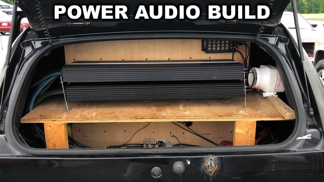 BIG POWER AUDIO BUILD IN THIS CAR!