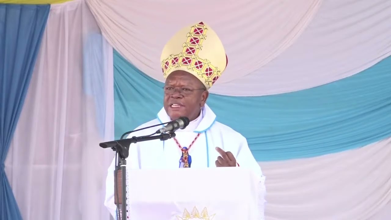 KIBEHO/SCEAM HOMÉLIE DU CARDINAL FRIDOLIN AMBONGO BESUNGU