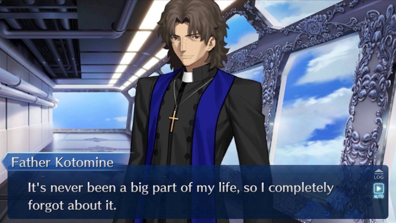 【FGO】Kotomine Kirei Valentine's Scene - English Translation - Fate/Grand Order