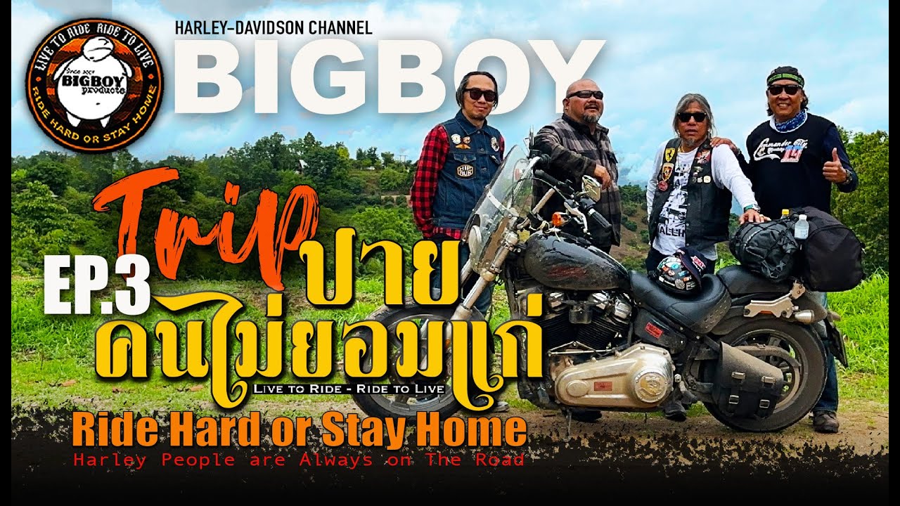 ลุยฝนเข้าปายกับทริปคนไม่ยอมแก่ EP.3 : Harley-Davidson