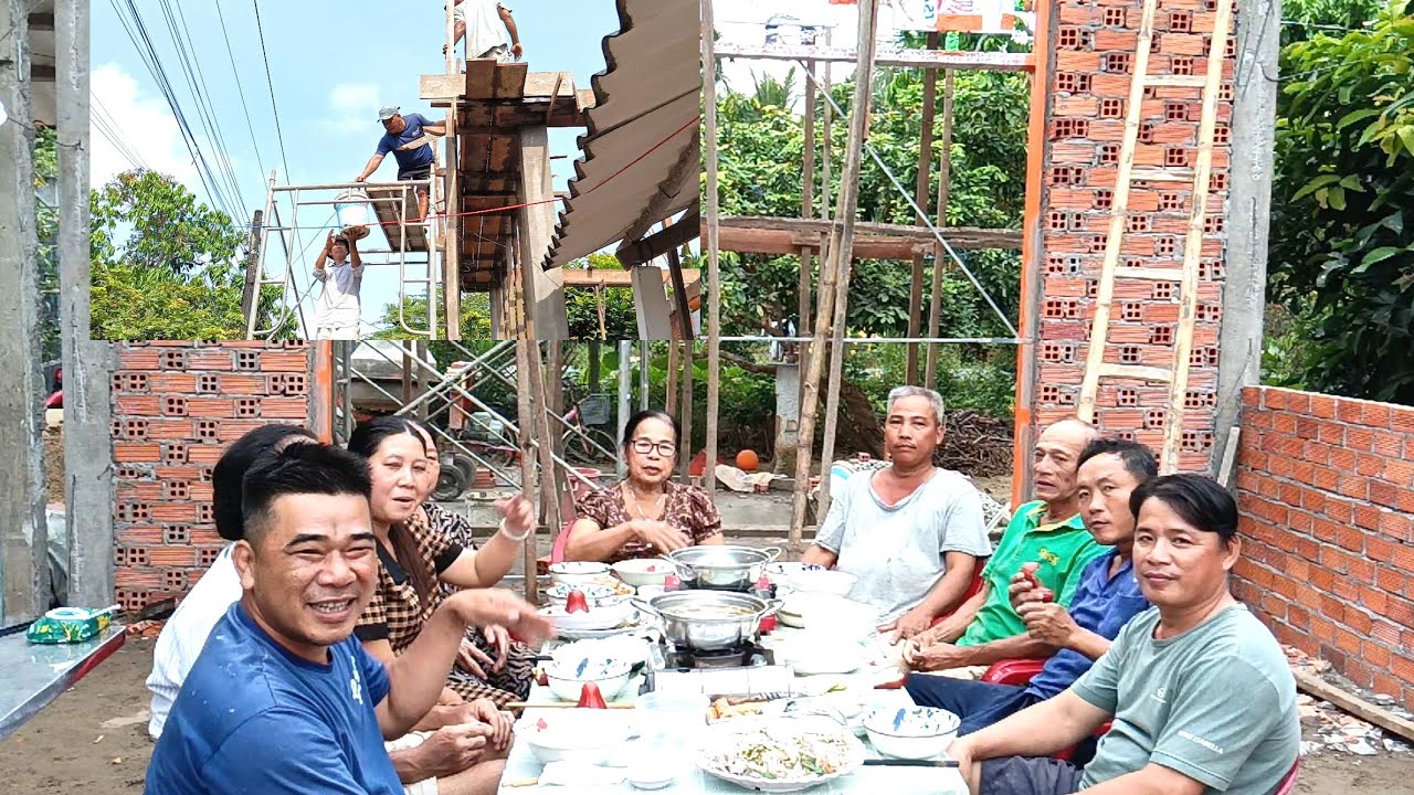 Nồi Bún Nước Lèo Siêu To Theo Yêu Cầu Của Dượng 7 HTMT & Family 