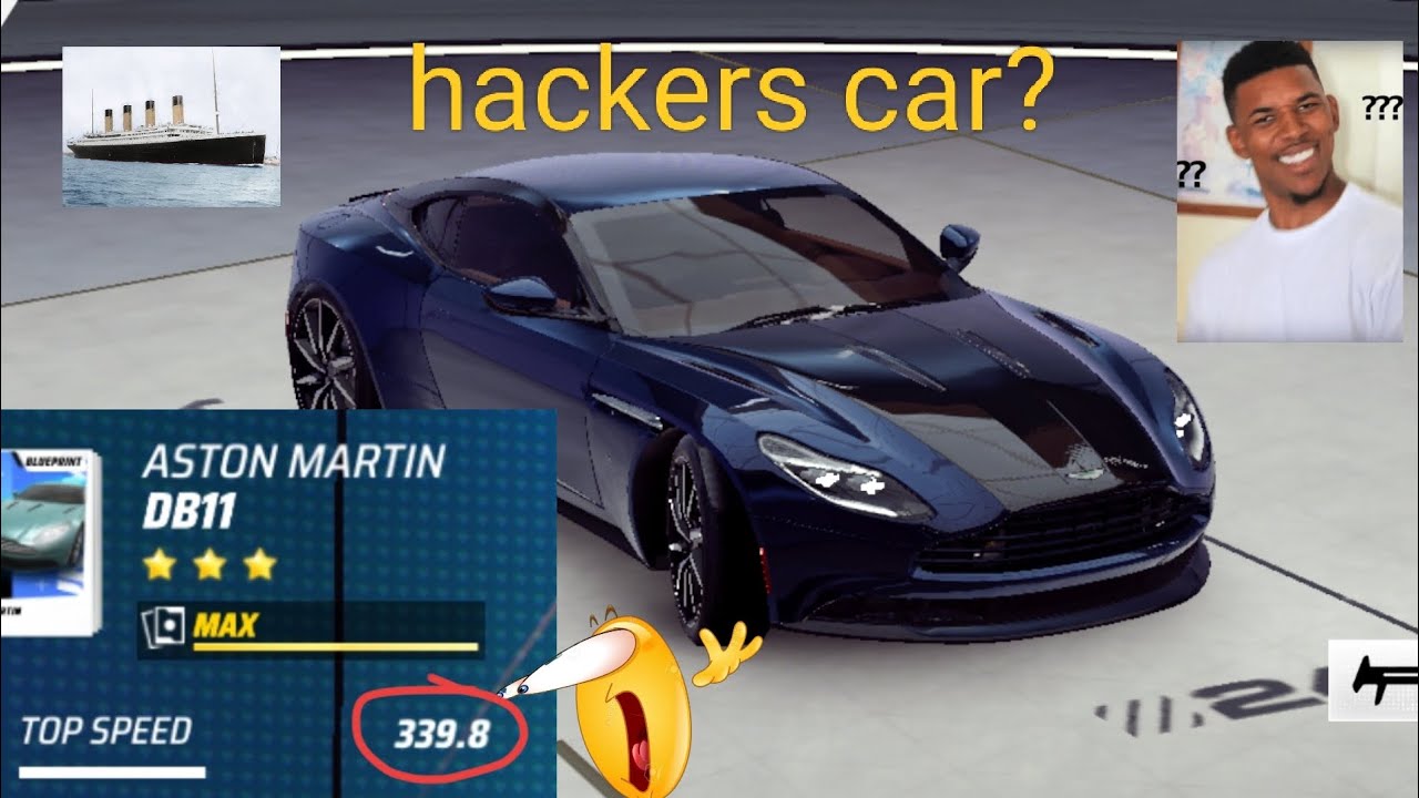 Aston Martin db11 multiplayer test, asphalt legends