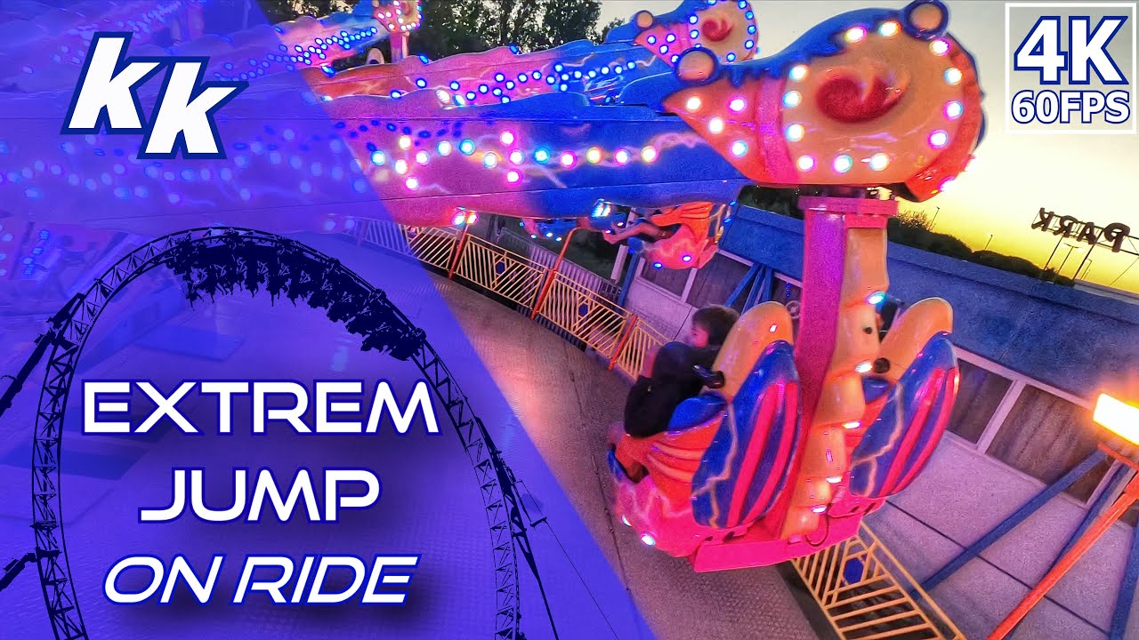 Extrem Jump- Luna Park de Palavas 2020 (On ride/4K 60 fps)