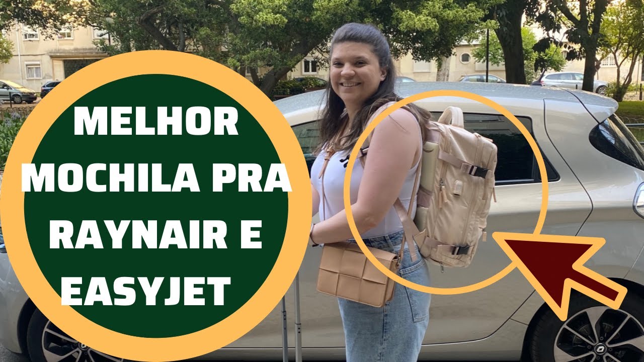 A MELHOR MOCHILA PRA VIAJAR NA EUROPA! | para ryanair, easyjet, wizzair e voos low cost | SZLX