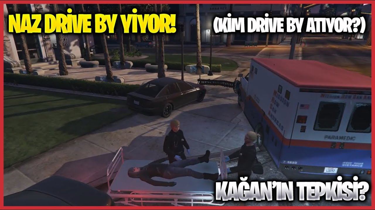 Naz Drive By Yiyor! (Kağan'ın Tepkisi?) | Eightborn Rp
