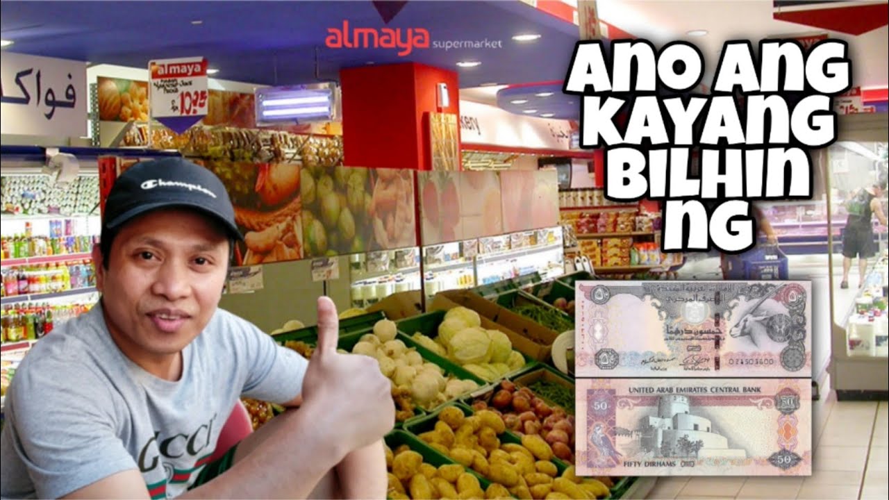 ano ang mabibili ng AED 50 sa Dubai katumbas ng 650 Pesos sa Pinas | buhay OFW sa Dubai #presyo