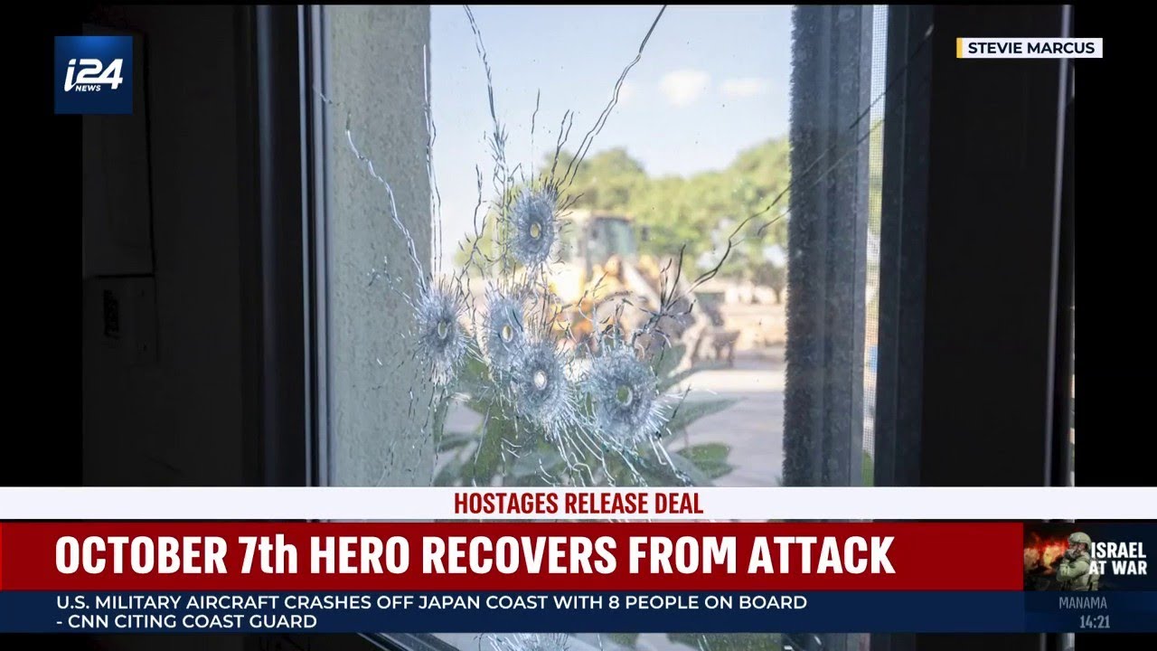 Hero recounts October 7th from rehabilitation hospital