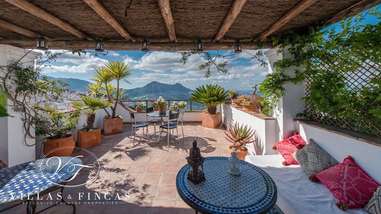 Village house with pool and amazing views in Gaucín, Málaga, Andalusia
