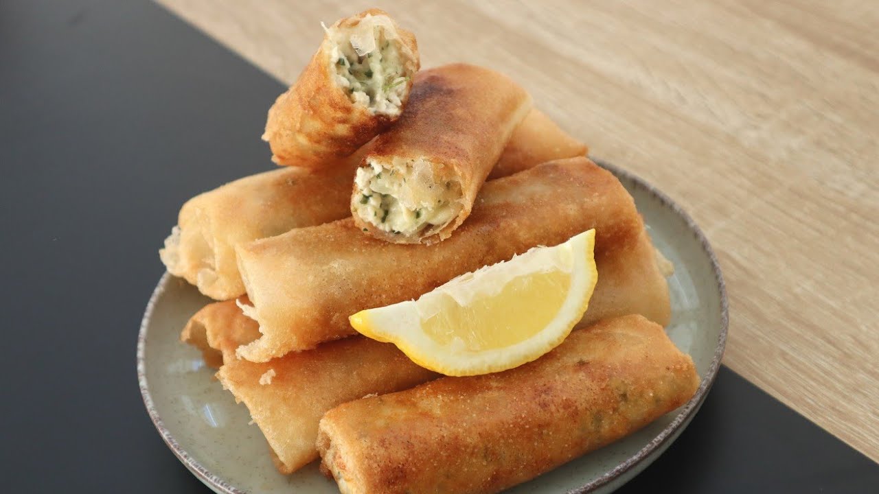 Bourek  au poulet et au fromage très facile et rapide à faire !