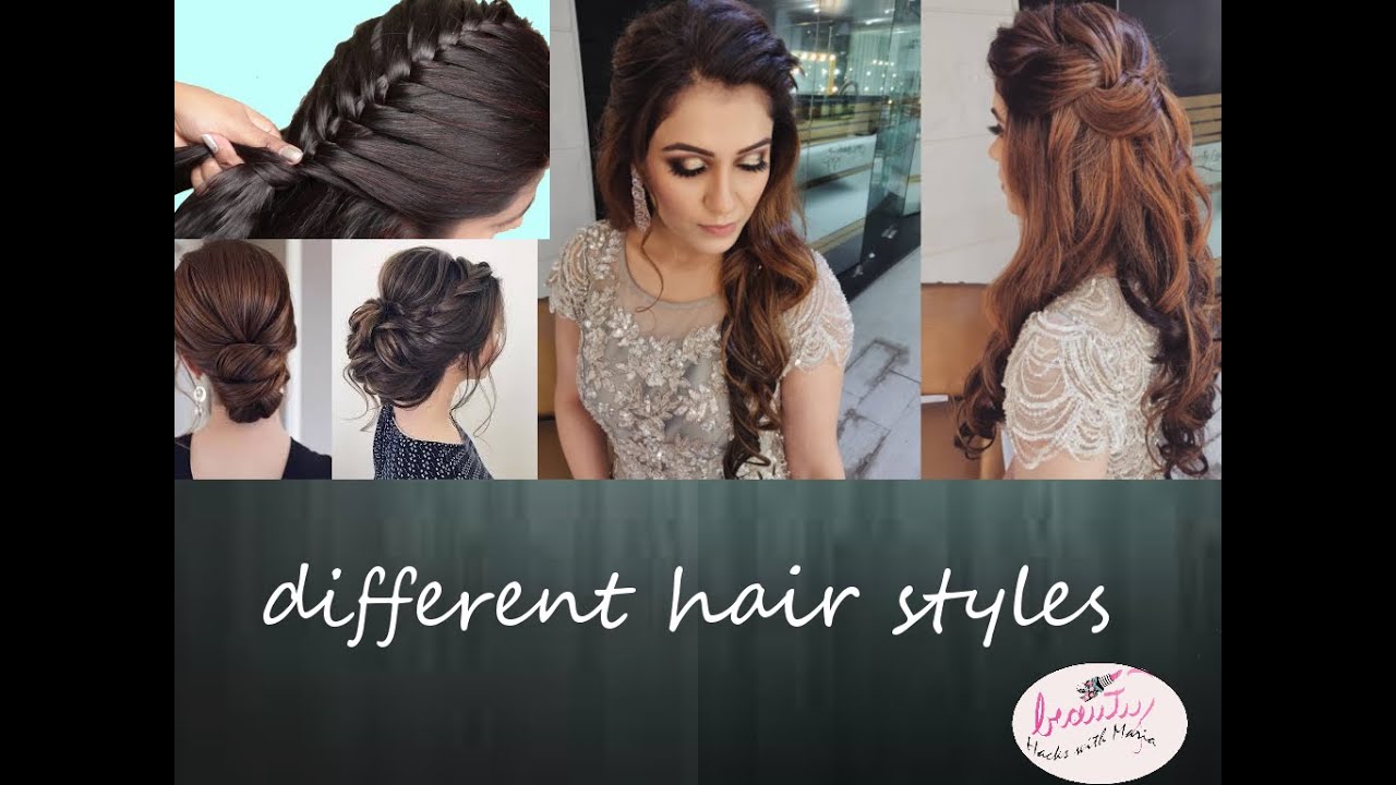 Most Easy different hair styles