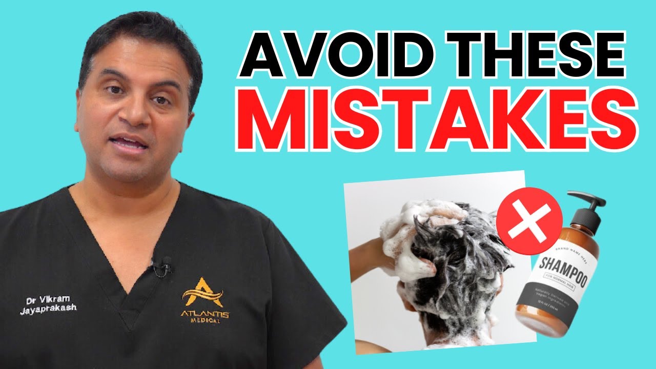 3 Mistakes When Using Shampoo