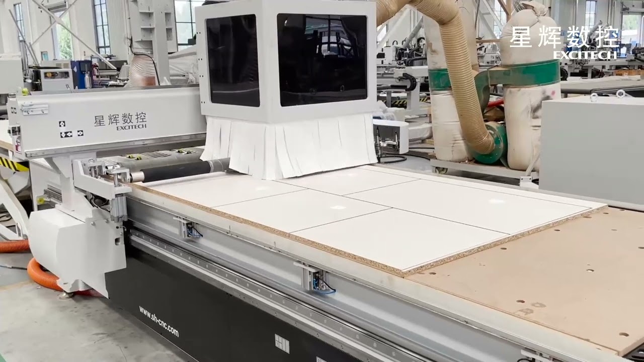 Excitech cnc dust-free cutting machine - strong performance and excellent dust-free cutting effect.
