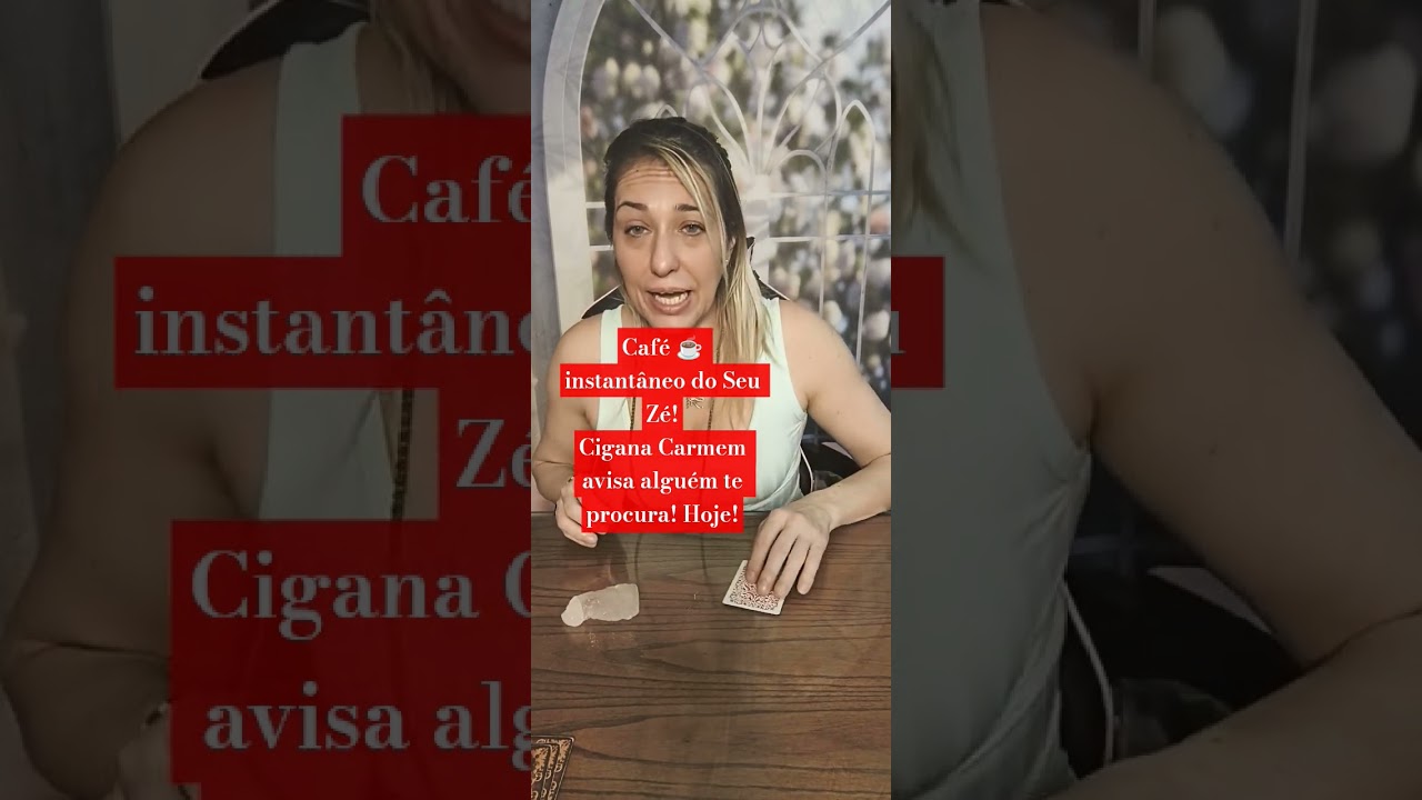 CIGANA CARMEM ALGU&Eacute;M TE PROCURA HOJE! #baralhocigano #tarodiario #tarorevela #zepilintra #taro