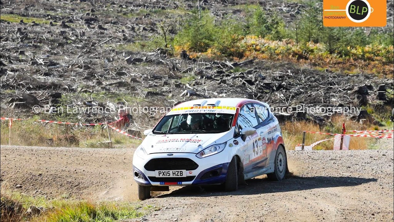 SS6 Trackrod Rally of Yorkshire ONBOARD Sam Mason | James Seymour - (stuck behind stalled Escort)