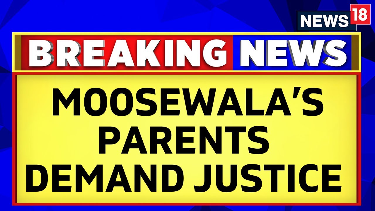 Sidhu Moosewala&rsquo;s Parents Sit On Dharna Outside Punjab Vidhan Sabha, Demand Justice | News18