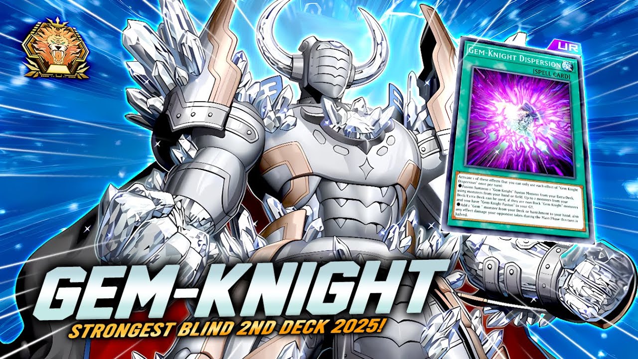 NEW GEM-KNIGHT COMBO IS INSANE!! SUMMON 3 FUSION AND OTK 💎💎[MASTER DUEL]
