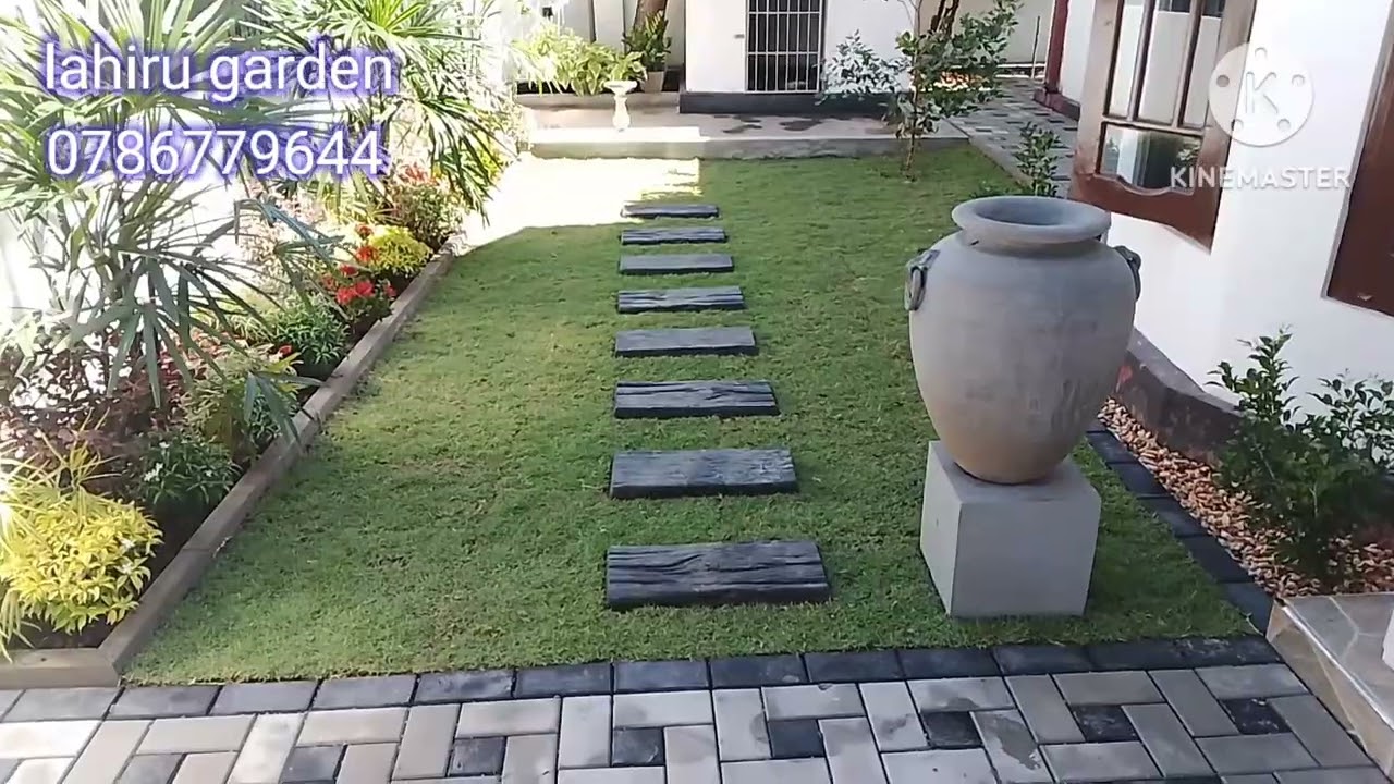 lahiru garden service #landscape #gardendesign #interlog #interlogdesign #grass # malesiyan grass
