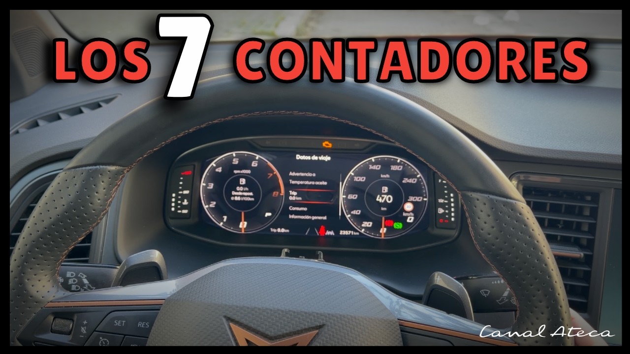 Sabes dónde están TODOS los cuentakilómetros del Ateca?