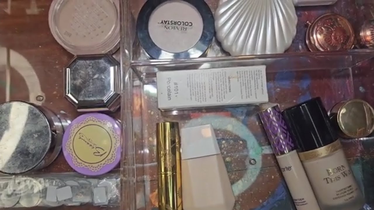 Foundations, Powders, & Primers || 2023 Collection and Declutter