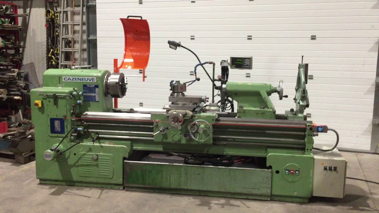 Tour parallèle CAZENEUVE type HB 725 x EP 1500 mm - www.retec-machines.come