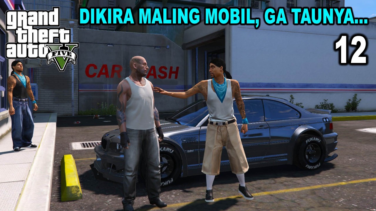 GTA 5 - NASIB MEREKA BERDUA TERANCAM DI MINIMARKET - ANTON MANTAN PREMAN - Episode 12