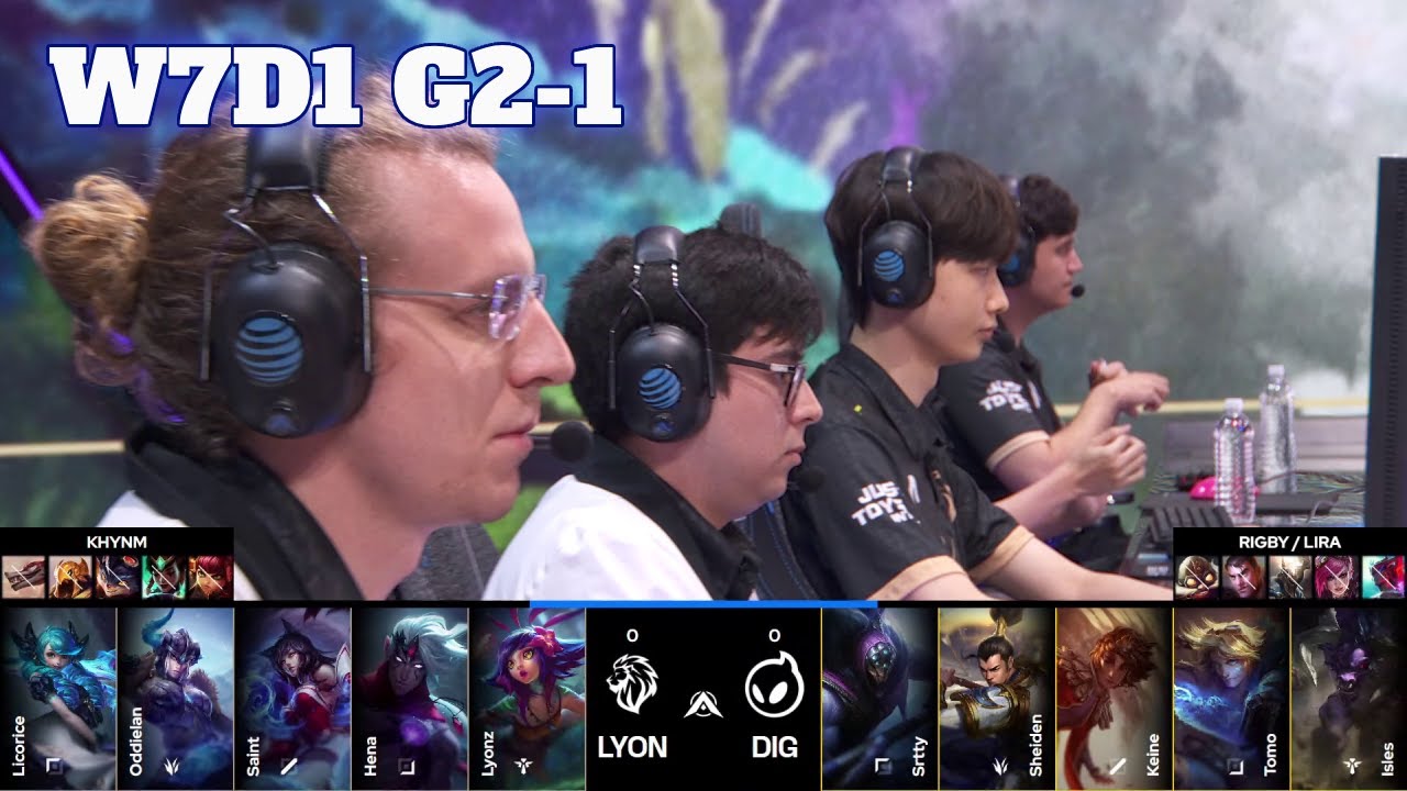 LYON vs DIG - Game 1 | Week 7 Day 1 LTA Spring 2025 Split 2 | LYON vs Dignitas G1 full