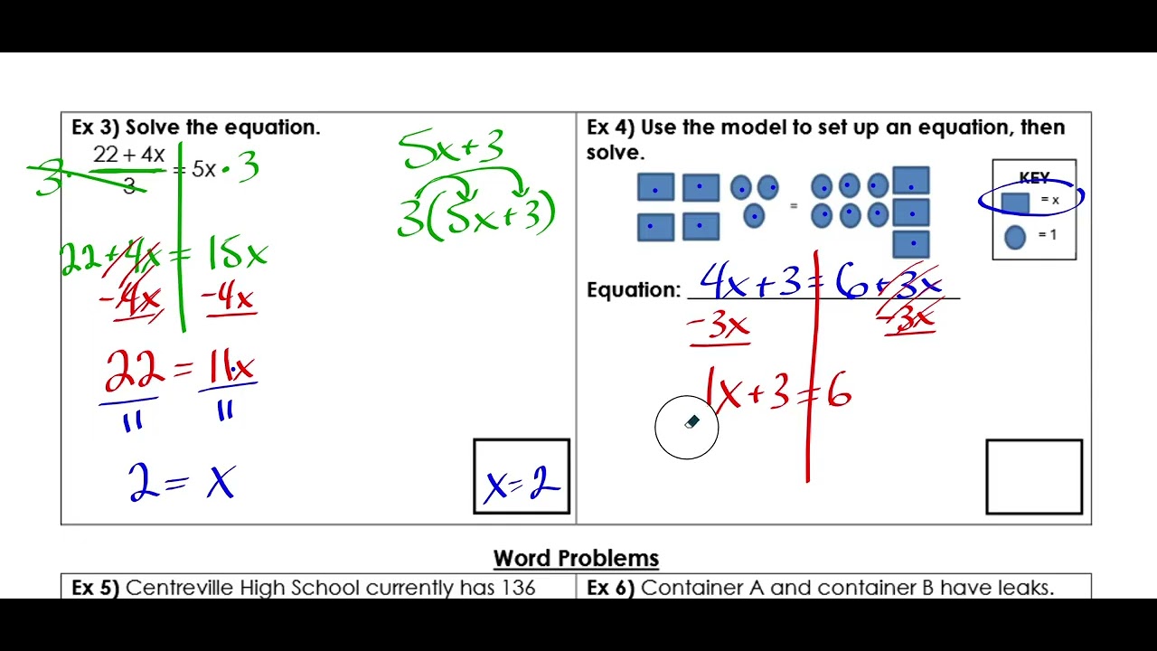 Variables on Both Sides