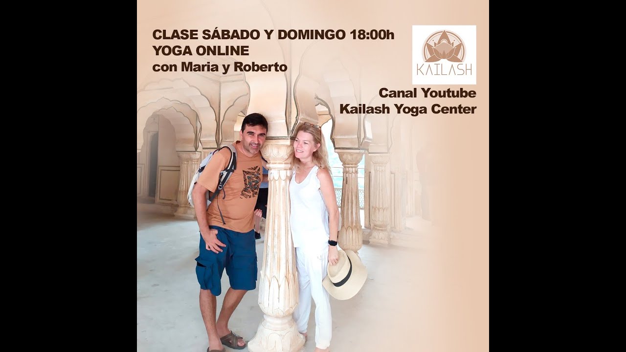 YOGA EN CASA | DÍA 13 | HATHA YOGA CON MARIA Y ROBERTO