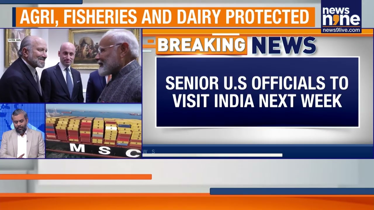 India–US Trade Deal Likely Next Week | Agriculture, Dairy Fully Protected