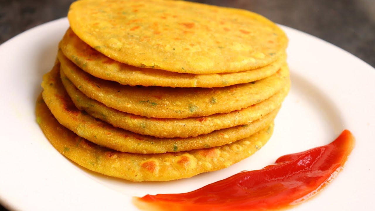 आलू पूरी पराठा ऐसे बनाये की 2 बून्द घी में सॉफ्ट | Aloo Puri Paratha Recipe | Geeta Cooking World