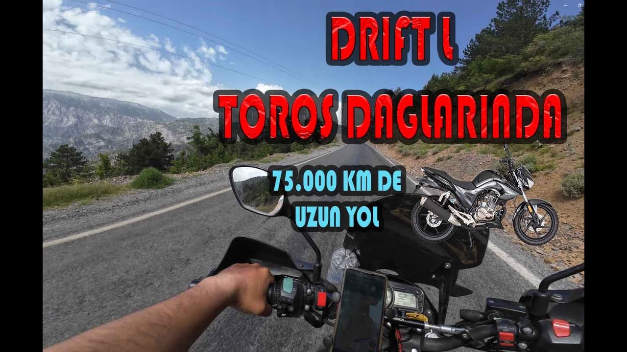 Drift l ile toros dağlarına çıkmak- 125 cc ile dağlardayız 2. bölüm
