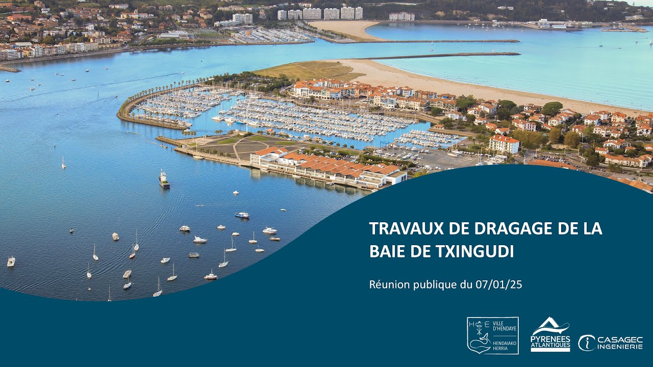 7 Janvier 2025 - Réunion publique - Dragage de la Baie