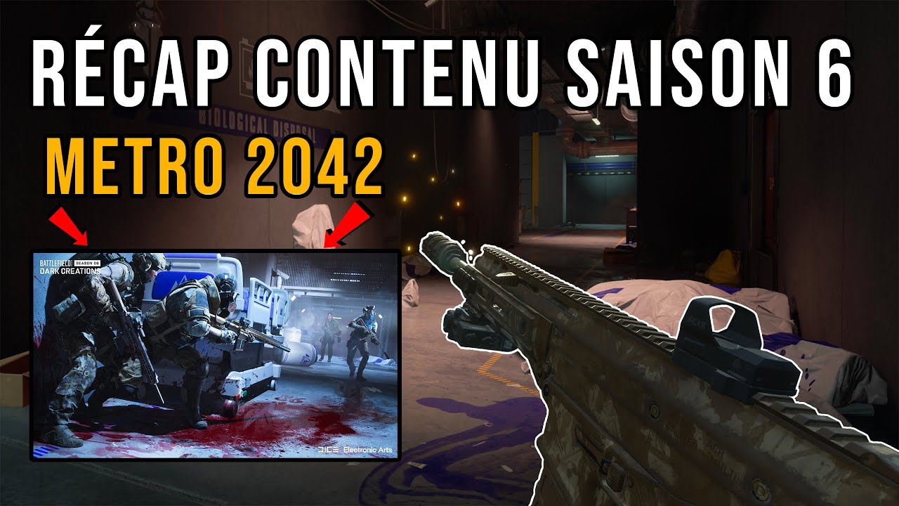RÉCAP CONTENU SAISON 6 - NOUVELLE CARTE - ARMES - GADGETS et VÉHICULE I BATTLEFIELD 2042