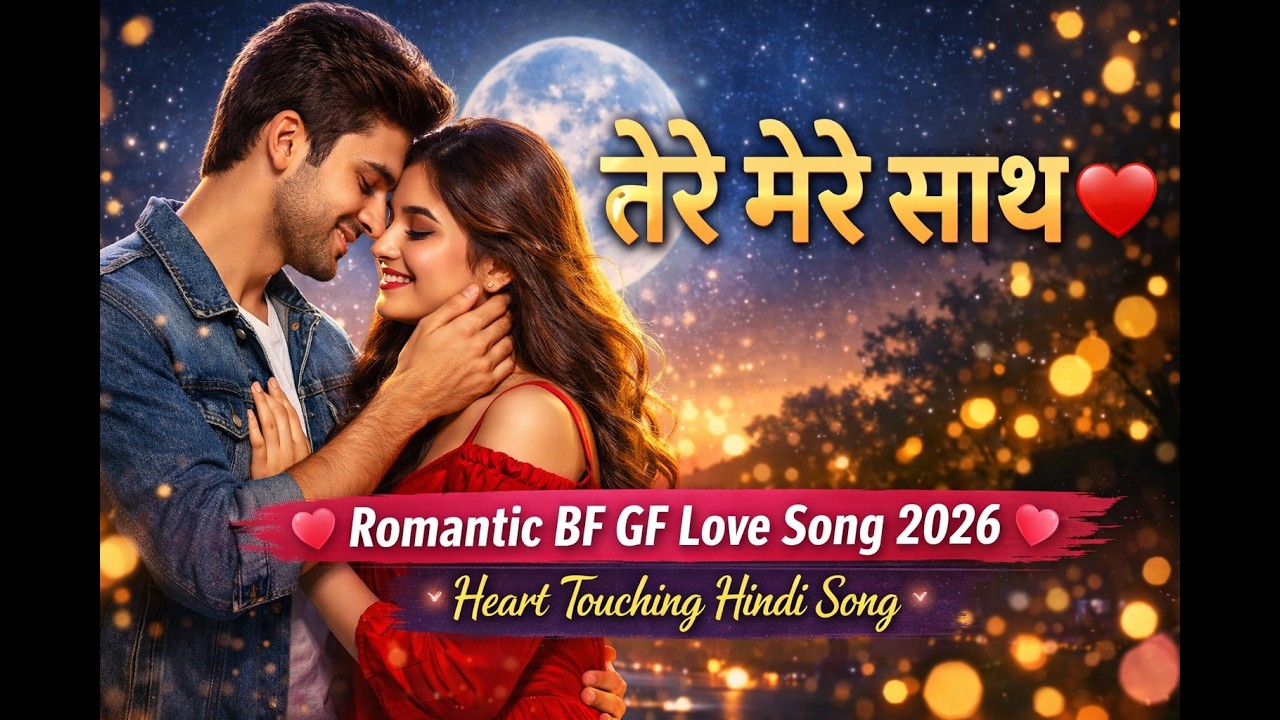 तेरे मेरे साथ ❤️ | Romantic BF GF Love Song 2026 | Heart Touching Hindi Song