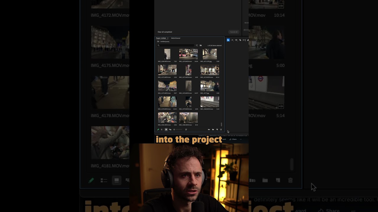 Adobe Premiere Pro Media Intelligence