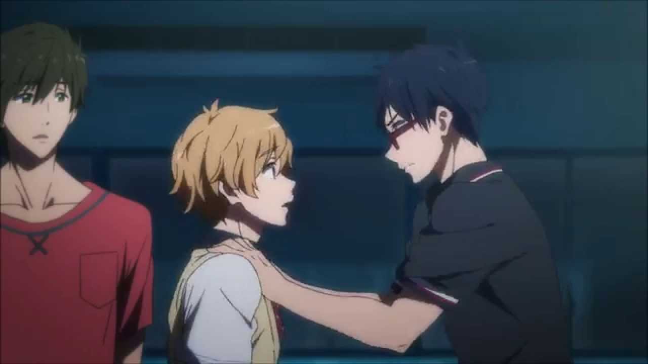 Free! Rei x Nagisa AMV Listen to your heart DHT