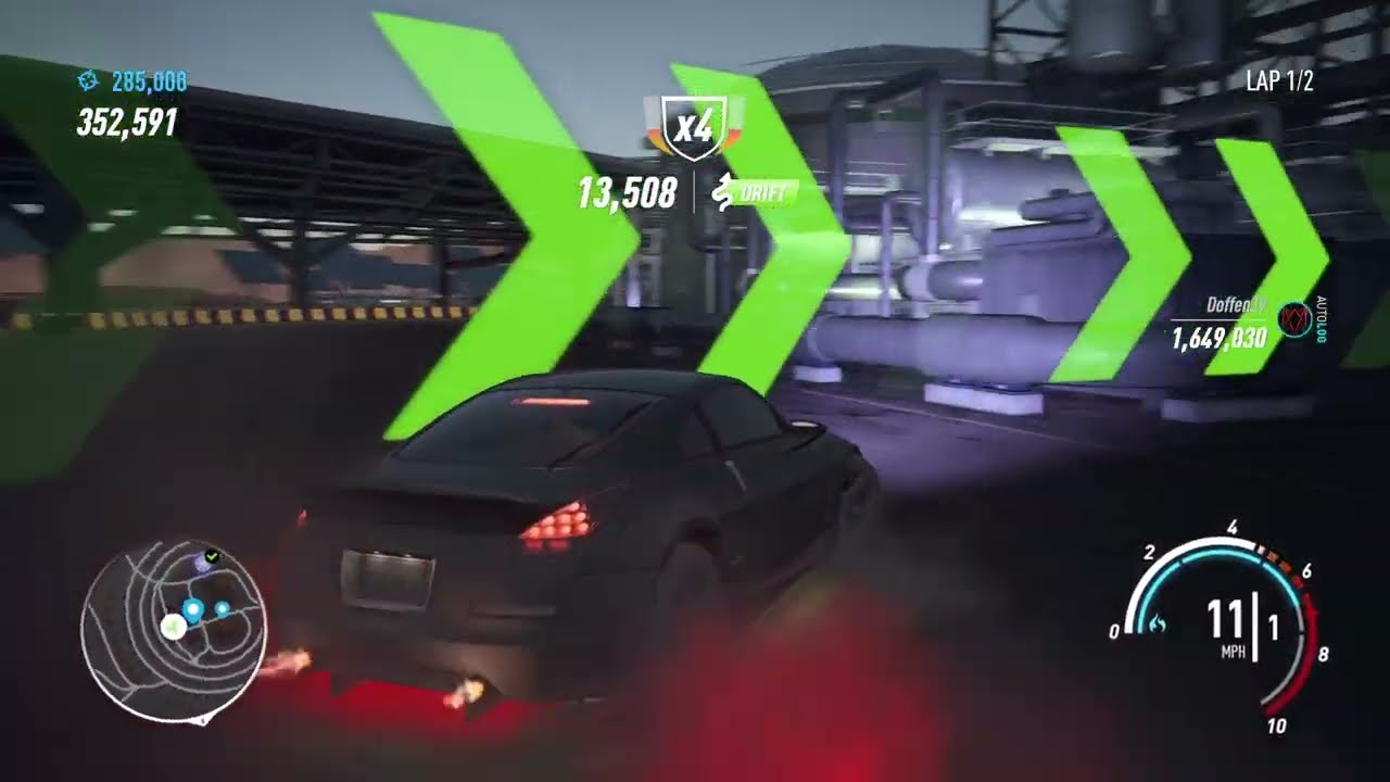 Need for Speed™ Payback Nissan 350z lv 399 Speedcross Liberty blitz