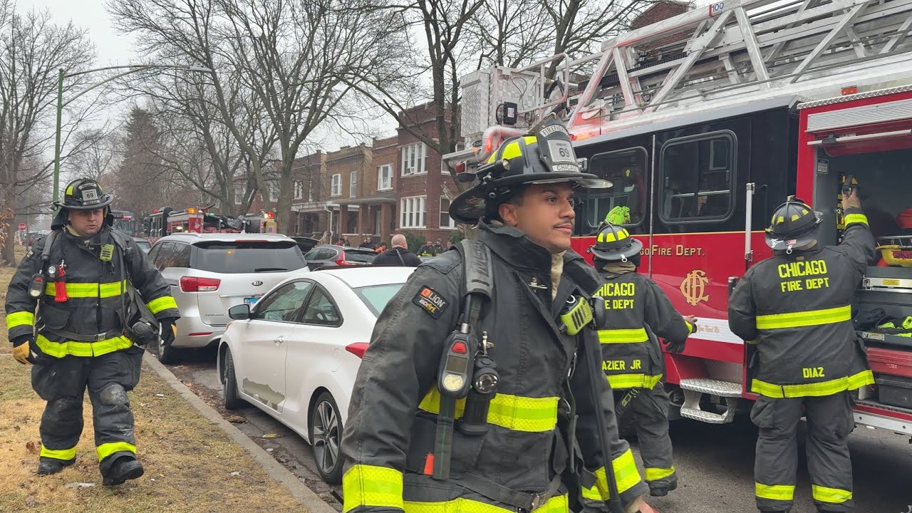 Chicago fire dept aftermath working fire