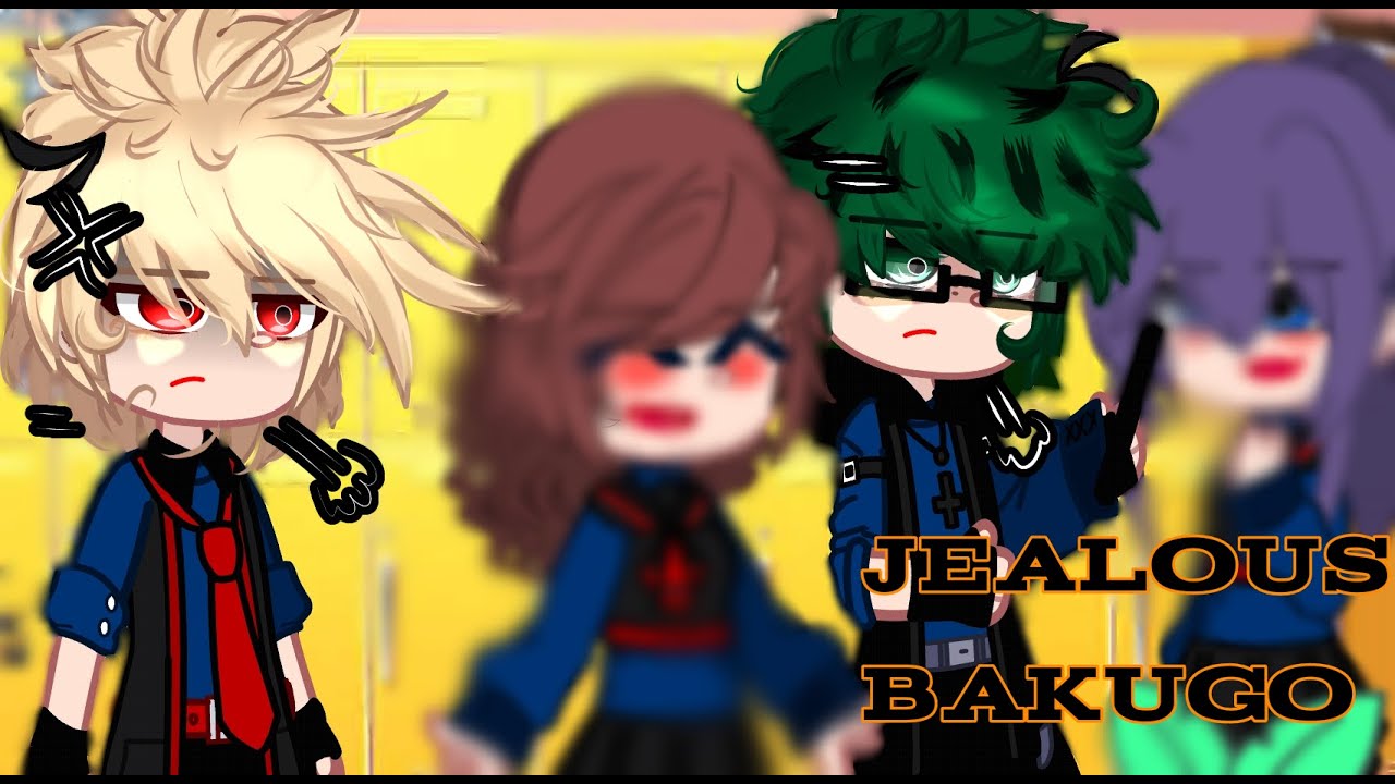 Jealous Bakugo [] DKBK BKDK [] No Quirk AU X Senior Deku AU [] SKIT